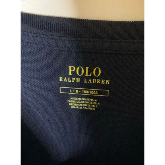 POLO Ralph Lauren Teddy Bear USA Basketball long sleeve men's size large - Picture 4 of 4